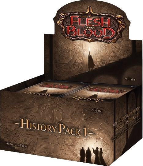 Flesh and Blood - History Pack Vol. 1 - Booster Display Box of 36 (F2)